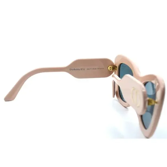 NEW DIOR DIORBOBBY B1U POWDER PINK BLUE WOMEN'S SUNGLASSES - Picture 12 of 12